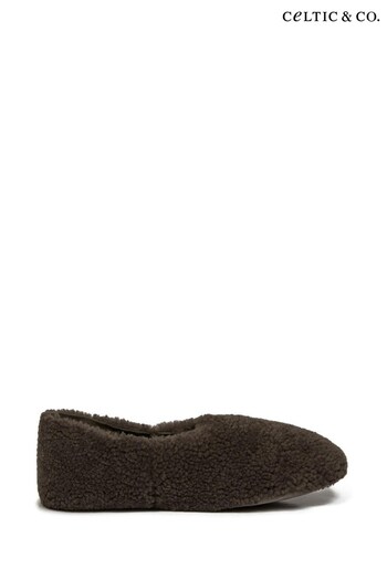 Celtic & Co. Brown Cocoon Slippers (U11215) | £75