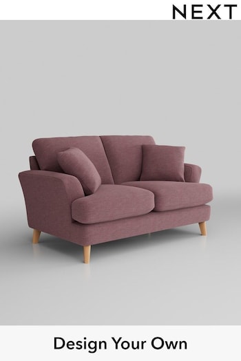 Fine Chenille Easy Clean/Mid Mulberry Conway Relaxed Sit (U11812) | £425 - £1,450