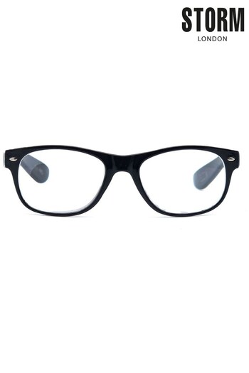 Storm Black Reading Glasses (U12018) | £20