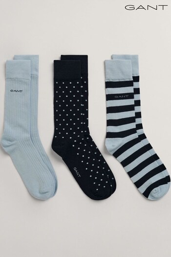 GANT Stripe and Dot Socks 3-Pack (U12154) | £22