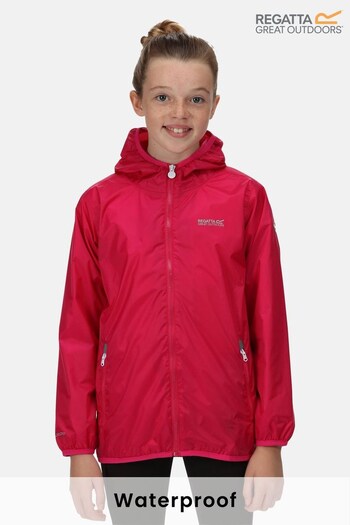 Regatta Lever II Pink Waterproof Shell Jacket (U12434) | £38