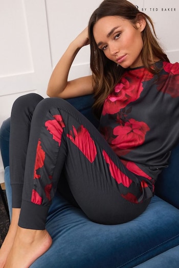 B by Ted Baker Jersey Satin Mix Pyjama Set (U12525) | £54