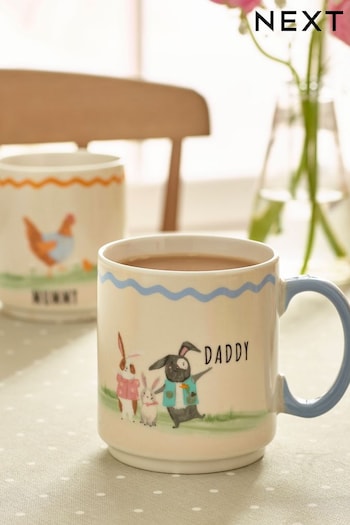 Natural Daddy Bunny Mug (U12673) | £6