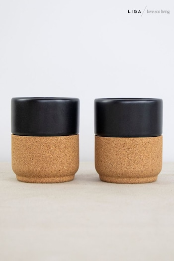 Liga Black Medium Mug Gift Set (U12725) | £30