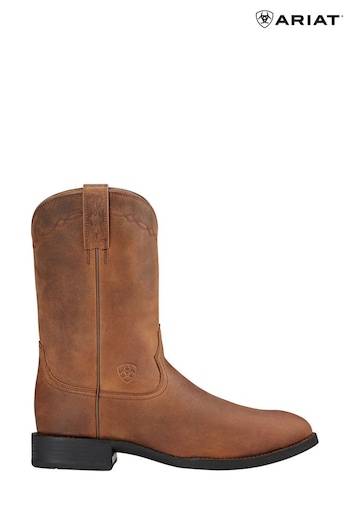 Ariat Heritage Roper Western Brown Boots (U13010) | £150