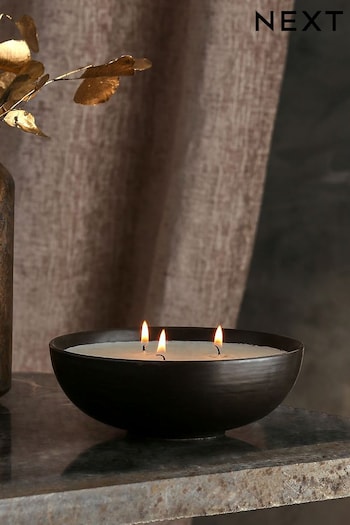 Black Lily Pomegranate & Black Lily Scented Candle (U13706) | £18