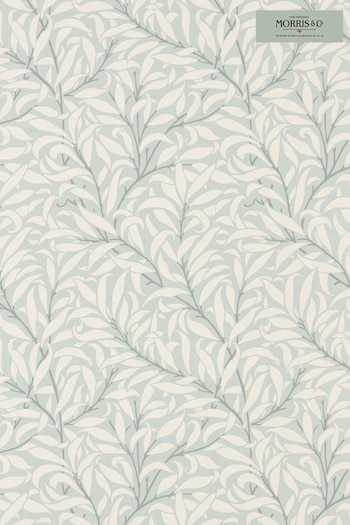 Morris & Co. Blue Pure Willow Bough Wallpaper Wallpaper (U14176) | £105