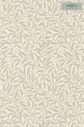 Morris & Co. Natural Pure Willow Bough Wallpaper Wallpaper (U14230) | £105