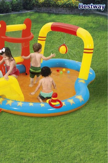 Bestway Orange Garden Lil Champ Paddling Pool Play Center (U14484) | £95
