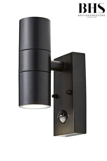 BHS Black Neso 2 Outdoor Wall Light (U14681) | £25