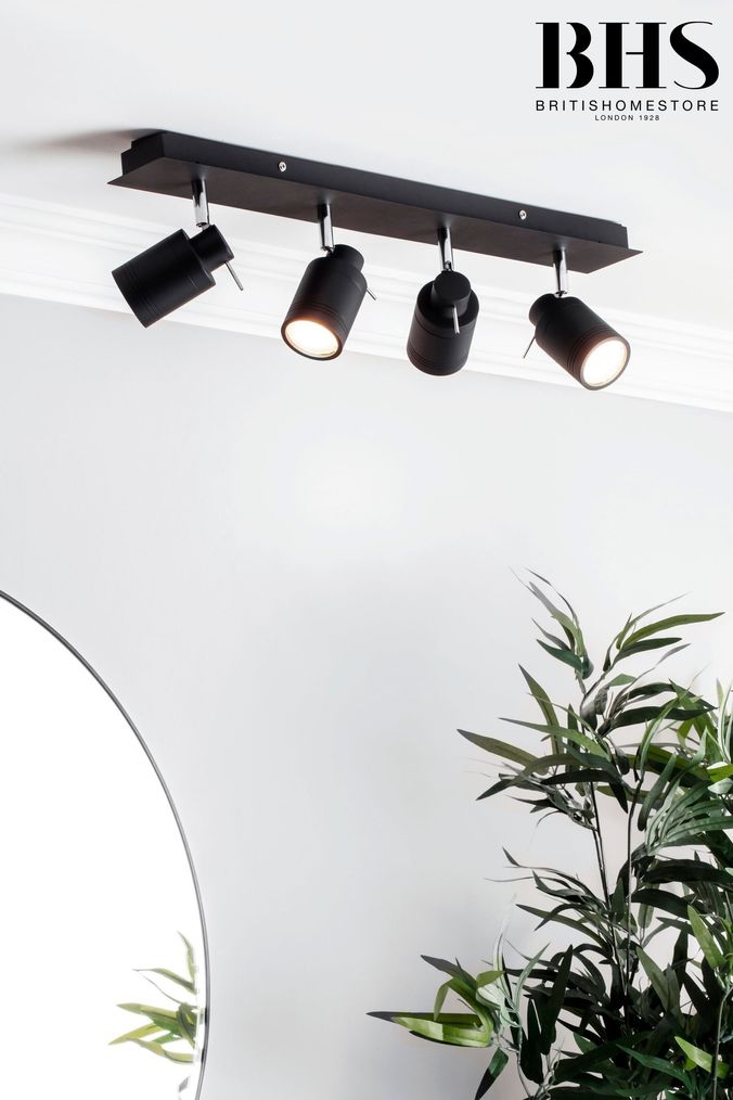 Black strip spotlights deals