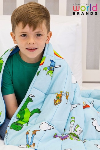 Character World Multi Toy Story Rainbow Weighted Blanket (U14979) | £55