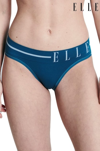 ELLE Blue Headline Seamless Bikini (U15521) | £12