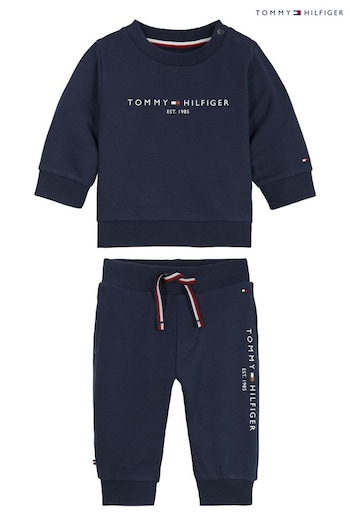 Tommy Hilfiger Blue Essential Logo Tracksuit (U15643) | £65