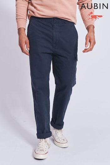 Aubin Blue Elsham Trousers (U16290) | £109