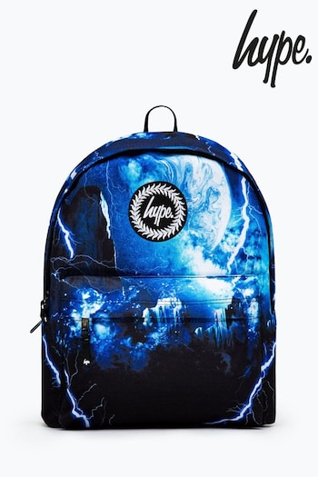 Hype. Blue Galaxy Lightning Backpack (U17021) | £30