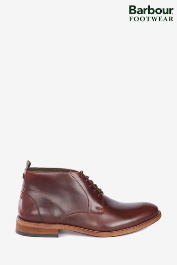 Barbour® Mahogany Brown Benwell Chukka Boots (U17713) | £145