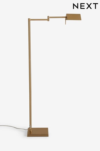 Brass Brooke Floor Lamp (U17739) | £80