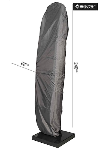 Aerocover Grey Garden Medium Free Arm Parasol Cover (U18008) | £50
