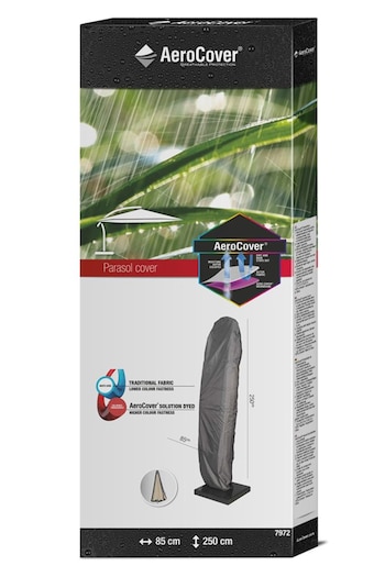 Aerocover Grey Garden Large Free Arm Parasol Cover (U18009) | £55