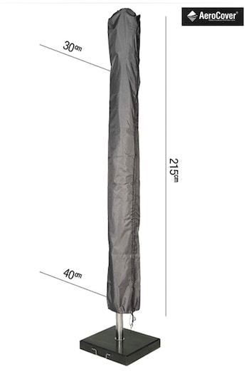 Aerocover Grey Garden Large Centre Pole Parasol Cover (U18011) | £30
