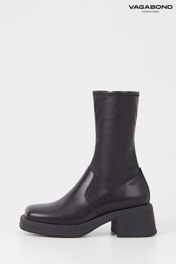 Vagabond Dorah Ankle Stretch Black Boots (U18497) | £145