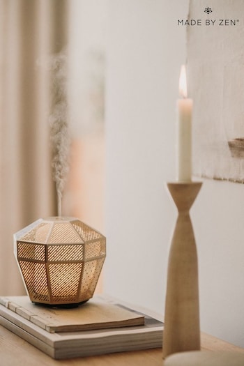 Made by Zen Luminarie Metallic Gold Aroma Electric Diffuser with Ambient Light (U18620) | £63