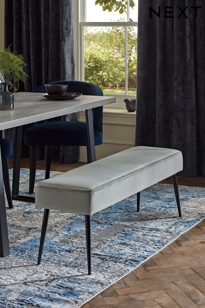 Kmart velvet hot sale bench