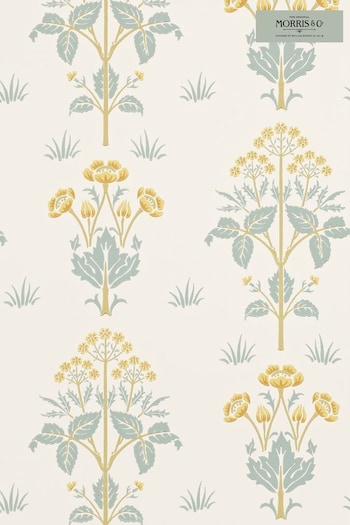 Morris & Co. Gold Meadow Sweet Wallpaper Wallpaper (U20084) | £105