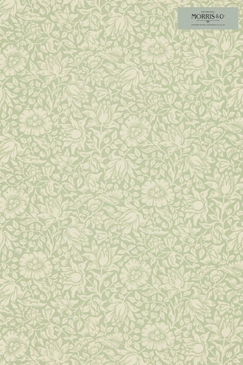 Morris & Co. Green Mallow Wallpaper Wallpaper (U20094) | £84