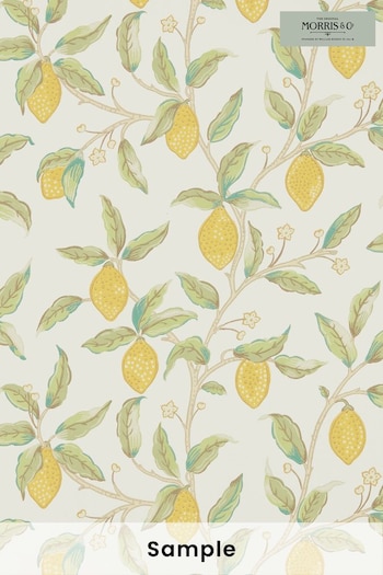 Morris & Co. Green Lemon Tree Wallpaper Wallpaper (U20096) | £116