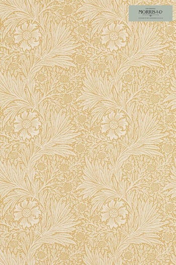 Morris & Co. Orange Marigold Wallpaper Wallpaper (U20104) | £94