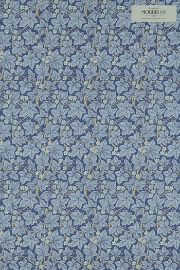 Morris & Co. Blue Honeysuckle Tulip Wallpaper Wallpaper (U20145) | £105