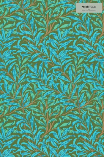 Morris & Co. Blue Willow Bough Wallpaper Wallpaper (U20378) | £116