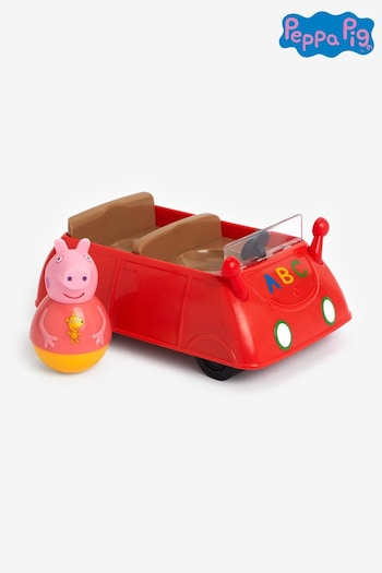 Peppa Pig Weebles Push Along Wobbily Car (U20410) | £17