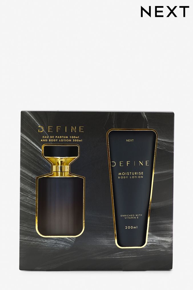 Define 100ml Eau de Parfum Perfume and 200ml Body Lotion Gift Set (U20833) | £18