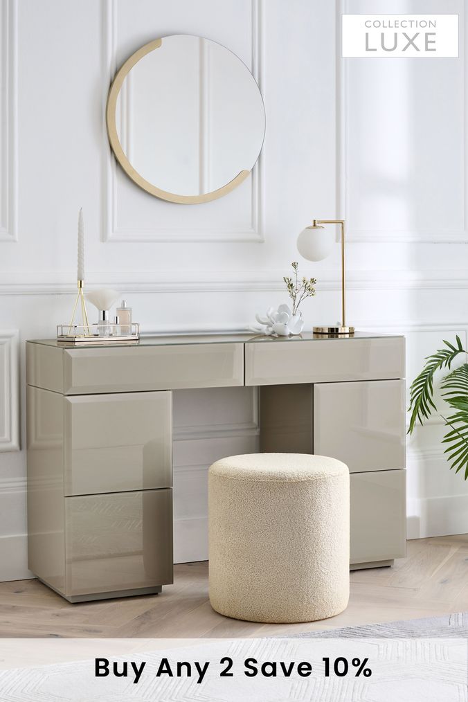 Next white shop dressing table