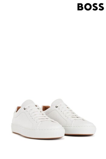 BOSS White Mirage Trainers (U24434) | £289