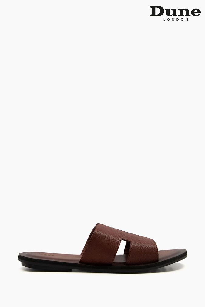 Buy Men s Dune London Sliders Sandals Footwear Online Next UK