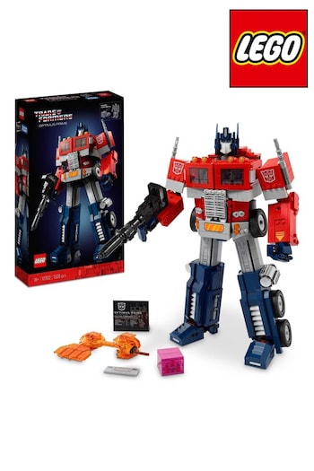 LEGO Icons Optimus Prime, Transformers Robot Model Set 10302 (U25294) | £160
