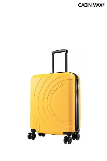 Cabin Max Yellow Velocity Carry On Case 55cm 4 Wheel Bag (U25364) | £50