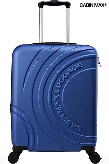 Cabin Max Blue Velocity Carry On Case 4 Wheel Bag (U25365) | £50