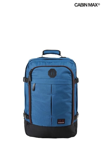 Cabin Max Blue Metz 44L Carry On Backpack 55cm (U25372) | £35