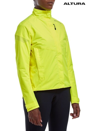 Altura Womens Yellow Nightvision Nevis Waterproof Cycling Jacket (U25870) | £75