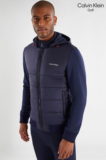 Calvin Klein Golf Blue Somme Valley Hybrid Jacket (U25885) | £110