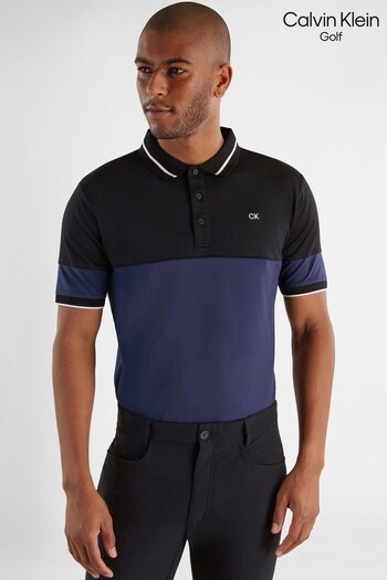 Calvin Klein Golf Blue Marshall Polo Shirt (U25887) | £50