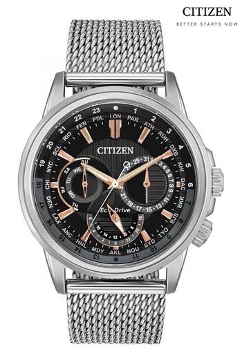 Citizen Gents Silver Tone Sport Watch (U25910) | £329