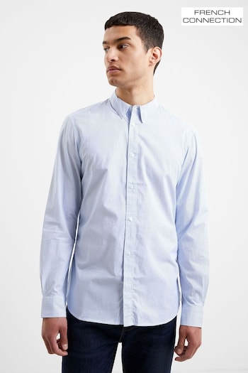 French Connection Blue Design Long Sleeve Shirt (U26129) | £35