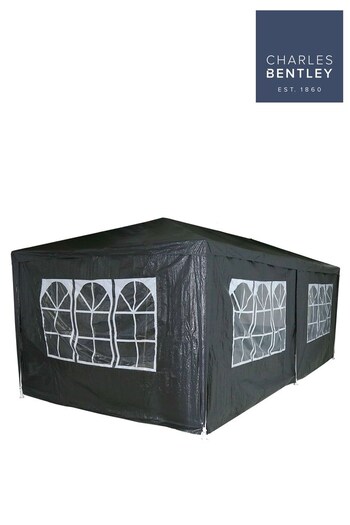 Charles Bentley Grey Garden Party Tent Gazebo (U26422) | £150