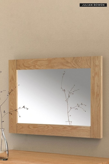 Julian Bowen Brown Marlborough Wall Mirror (U26995) | £120